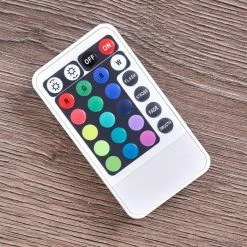 Hofstein Pipe RGB Stehlampe LED Nickel-Matt, 1-flammig, Fernbedienung, Farbwechsler -LED Leuchten Verkäufe pipe rgb stehlampe h3266038 do4 32