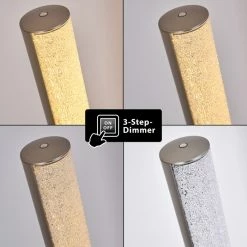 Hofstein Pipe Stehleuchte LED Nickel-Matt, 1-flammig -LED Leuchten Verkäufe pipe stehleuchte h3266021 do4 2