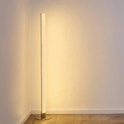 Hofstein Pipe Stehleuchte LED Nickel-Matt, 1-flammig -LED Leuchten Verkäufe pipe stehleuchte h3266021 do4 8