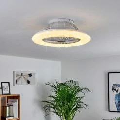 Hofstein Piraeus Deckenventilator LED Weiß, Titan, 1-flammig, Fernbedienung 36 Hofstein Piraeus Deckenventilator LED Weiß, Titan, 1-flammig, Fernbedienung -LED Leuchten Verkäufe piraeus deckenventilator h3335024 13