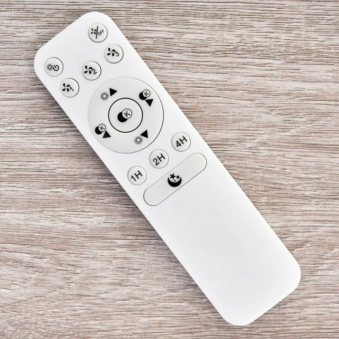 Hofstein Piraeus Deckenventilator LED Weiß, Titan, 1-flammig, Fernbedienung 21 Hofstein Piraeus Deckenventilator LED Weiß, Titan, 1-flammig, Fernbedienung – Bild 21