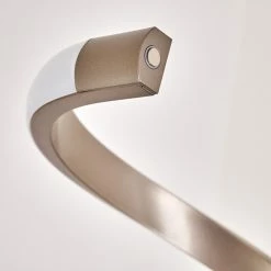 Hofstein Pitasch Stehleuchte LED Nickel-Matt, 1-flammig -LED Leuchten Verkäufe pitasch stehleuchte h3299104 do1 10