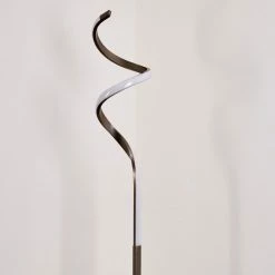 Hofstein Pitasch Stehleuchte LED Nickel-Matt, 1-flammig -LED Leuchten Verkäufe pitasch stehleuchte h3299104 do1 4