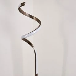 Hofstein Pitasch Stehleuchte LED Nickel-Matt, 1-flammig -LED Leuchten Verkäufe pitasch stehleuchte h3299104 do1 8