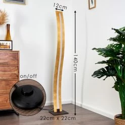 Hofstein Pitasch Stehleuchte LED Gold, 1-flammig -LED Leuchten Verkäufe pitasch stehleuchte h3380789 3