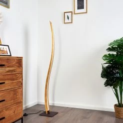 Hofstein Pitasch Stehleuchte LED Gold, 1-flammig -LED Leuchten Verkäufe pitasch stehleuchte h3380789 9