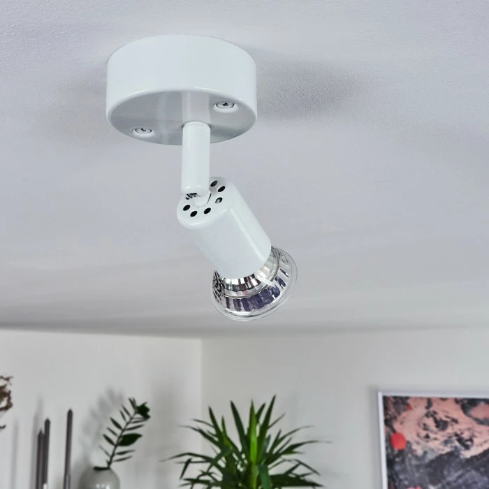 Hofstein Planes Deckenleuchte LED Weiß, 1-flammig 10 Hofstein Planes Deckenleuchte LED Weiß, 1-flammig – Bild 10