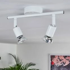 Hofstein Planes Deckenleuchte LED Weiß, 2-flammig 23 Hofstein Planes Deckenleuchte LED Weiß, 2-flammig -LED Leuchten Verkäufe planes deckenleuchte h3392911 11