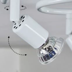 Hofstein Planes Deckenleuchte LED Weiß, 3-flammig 16 Hofstein Planes Deckenleuchte LED Weiß, 3-flammig -LED Leuchten Verkäufe planes deckenleuchte h3392928 5