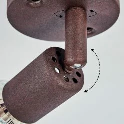 Hofstein Planes Deckenleuchte LED Rostfarben, 1-flammig 11 Hofstein Planes Deckenleuchte LED Rostfarben, 1-flammig -LED Leuchten Verkäufe planes deckenleuchte h3396490 2