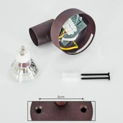 Hofstein Planes Deckenleuchte LED Rostfarben, 1-flammig 13 Hofstein Planes Deckenleuchte LED Rostfarben, 1-flammig -LED Leuchten Verkäufe planes deckenleuchte h3396490 4