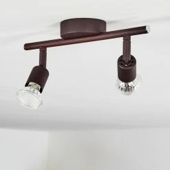 Hofstein Planes Deckenleuchte LED Rostfarben, 2-flammig -LED Leuchten Verkäufe planes deckenleuchte h3396513 9