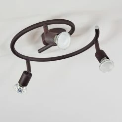 Hofstein Planes Deckenleuchte LED Rostfarben, 3-flammig -LED Leuchten Verkäufe planes deckenleuchte h3396537 7