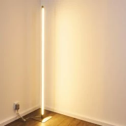 Hofstein Playa Stehleuchte LED Nickel-Matt, 1-flammig -LED Leuchten Verkäufe playa stehleuchte h3268797 do1 14