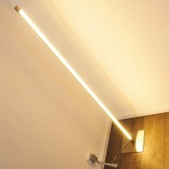 Hofstein Playa Stehleuchte LED Nickel-Matt, 1-flammig -LED Leuchten Verkäufe playa stehleuchte h3268797 do1 9