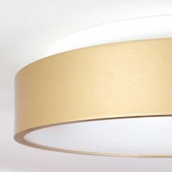 Hofstein Playas Deckenleuchte LED Weiß, Gold, 1-flammig -LED Leuchten Verkäufe playas deckenleuchte h3459980 5