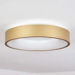 Hofstein Playas Deckenleuchte LED Weiß, Gold, 1-flammig -LED Leuchten Verkäufe playas deckenleuchte h3459980 7