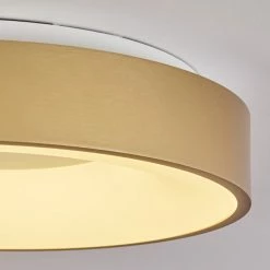 Hofstein Playas Deckenleuchte LED Weiß, Gold, 1-flammig -LED Leuchten Verkäufe playas deckenleuchte h3551301 10