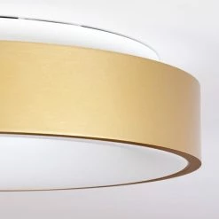 Hofstein Playas Deckenleuchte LED Weiß, Gold, 1-flammig -LED Leuchten Verkäufe playas deckenleuchte h3551301 5