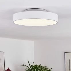 Hofstein Plovdiv Deckenleuchte LED Weiß, 1-flammig, Fernbedienung 35 Hofstein Plovdiv Deckenleuchte LED Weiß, 1-flammig, Fernbedienung -LED Leuchten Verkäufe plovdiv deckenleuchte h3334768 10