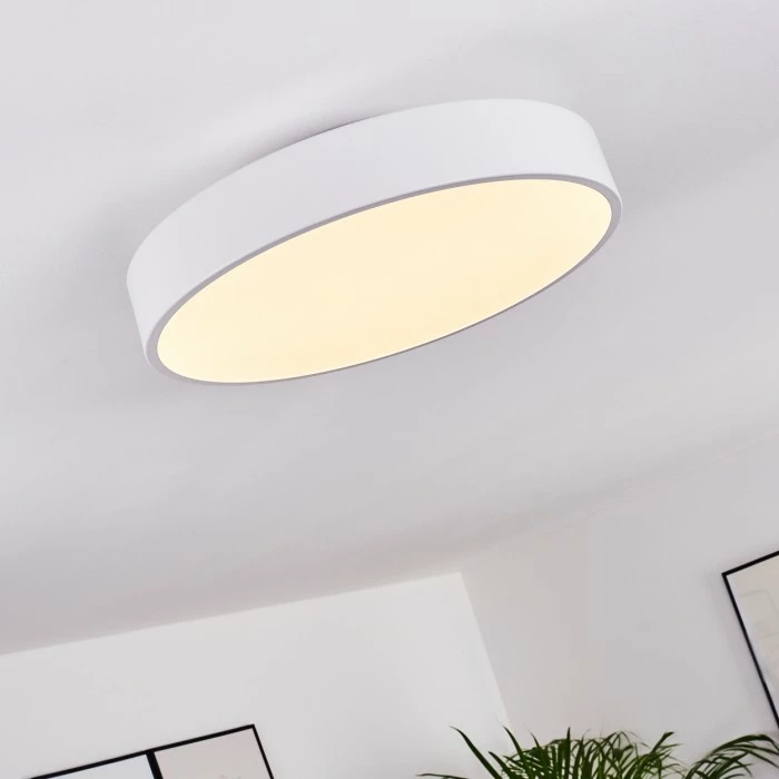 Hofstein Plovdiv Deckenleuchte LED Weiß, 1-flammig, Fernbedienung 20 Hofstein Plovdiv Deckenleuchte LED Weiß, 1-flammig, Fernbedienung – Bild 20