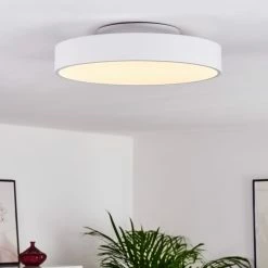 Hofstein Plovdiv Deckenleuchte LED Weiß, 1-flammig, Fernbedienung 45 Hofstein Plovdiv Deckenleuchte LED Weiß, 1-flammig, Fernbedienung -LED Leuchten Verkäufe plovdiv deckenleuchte h3334768 20