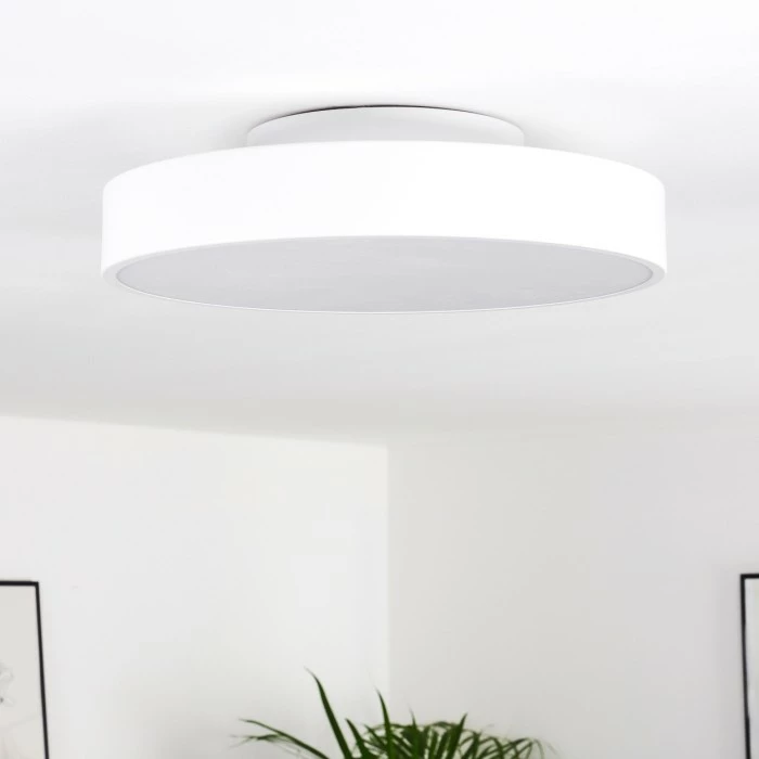 Hofstein Plovdiv Deckenleuchte LED Weiß, 1-flammig, Fernbedienung 22 Hofstein Plovdiv Deckenleuchte LED Weiß, 1-flammig, Fernbedienung – Bild 22