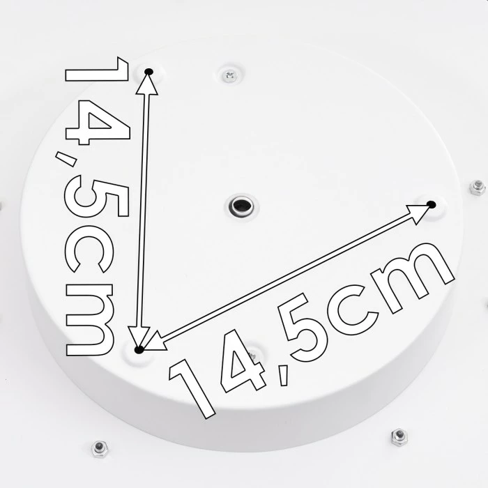 Hofstein Plovdiv Deckenleuchte LED Weiß, 1-flammig, Fernbedienung 23 Hofstein Plovdiv Deckenleuchte LED Weiß, 1-flammig, Fernbedienung – Bild 23