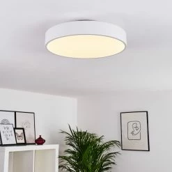 Hofstein Plovdiv Deckenleuchte LED Weiß, 1-flammig, Fernbedienung 33 Hofstein Plovdiv Deckenleuchte LED Weiß, 1-flammig, Fernbedienung -LED Leuchten Verkäufe plovdiv deckenleuchte h3334768 8