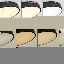 Hofstein Plovdiv Deckenleuchte LED Schwarz, 1-flammig, Fernbedienung 27 Hofstein Plovdiv Deckenleuchte LED Schwarz, 1-flammig, Fernbedienung -LED Leuchten Verkäufe plovdiv deckenleuchte h3334782 2