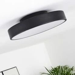 Hofstein Plovdiv Deckenleuchte LED Schwarz, 1-flammig, Fernbedienung 29 Hofstein Plovdiv Deckenleuchte LED Schwarz, 1-flammig, Fernbedienung -LED Leuchten Verkäufe plovdiv deckenleuchte h3334782 4