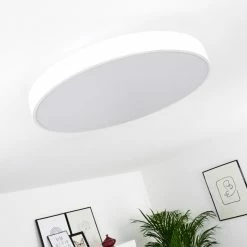 Hofstein Plovdiv Deckenleuchte LED Weiß, 1-flammig, Fernbedienung -LED Leuchten Verkäufe plovdiv deckenleuchte h3334805 16