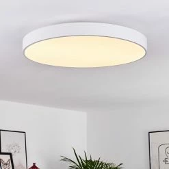 Hofstein Plovdiv Deckenleuchte LED Weiß, 1-flammig, Fernbedienung -LED Leuchten Verkäufe plovdiv deckenleuchte h3334805 24