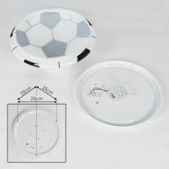 Hofstein Point Deckenleuchte LED Weiß, 1-flammig 15 Hofstein Point Deckenleuchte LED Weiß, 1-flammig -LED Leuchten Verkäufe point deckenleuchte h3391877 4