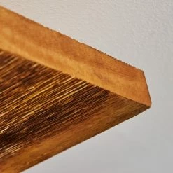 Hofstein Pompu Deckenleuchte LED Schwarz, Holz dunkel, 1-flammig -LED Leuchten Verkäufe pompu deckenleuchte h3392263 5