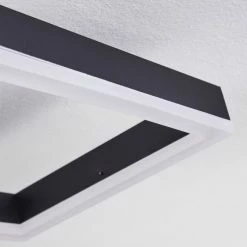Hofstein Pourao Deckenleuchte LED Schwarz, Weiß, 1-flammig, Fernbedienung -LED Leuchten Verkäufe pourao deckenleuchte h3418161 2