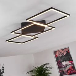 Hofstein Pourao Deckenleuchte LED Weiß, 1-flammig