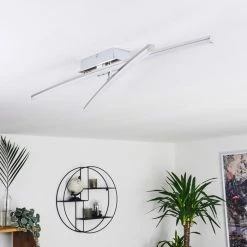 Hofstein Powassan Deckenleuchte LED Chrom, 2-flammig -LED Leuchten Verkäufe powassan deckenleuchte h3009277 10