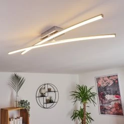 Hofstein Powassan Deckenleuchte LED Chrom, 2-flammig -LED Leuchten Verkäufe powassan deckenleuchte h3009277 9