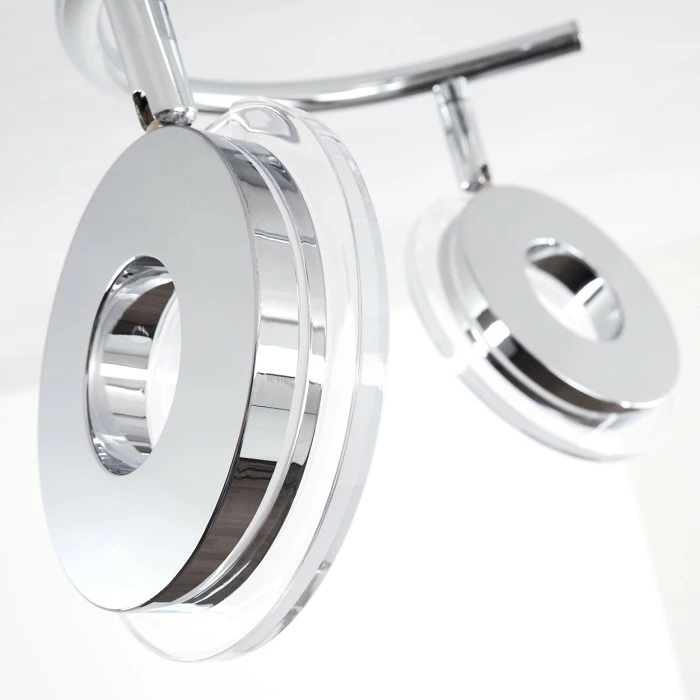 Hofstein Prag Deckenspot LED Chrom, 3-flammig 20 Hofstein Prag Deckenspot LED Chrom, 3-flammig – Bild 20