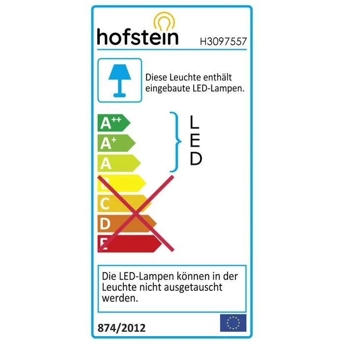 Hofstein Prag Deckenspot LED Chrom, 3-flammig 10 Hofstein Prag Deckenspot LED Chrom, 3-flammig – Bild 10