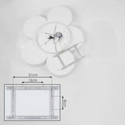 Hofstein Purus Deckenleuchte LED Weiß, 1-flammig 15 Hofstein Purus Deckenleuchte LED Weiß, 1-flammig -LED Leuchten Verkäufe purus deckenleuchte h3437469 4