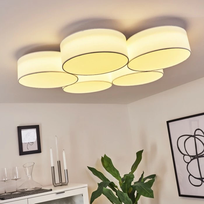 Hofstein Purus Deckenleuchte LED Weiß, 1-flammig 7 Hofstein Purus Deckenleuchte LED Weiß, 1-flammig – Bild 7