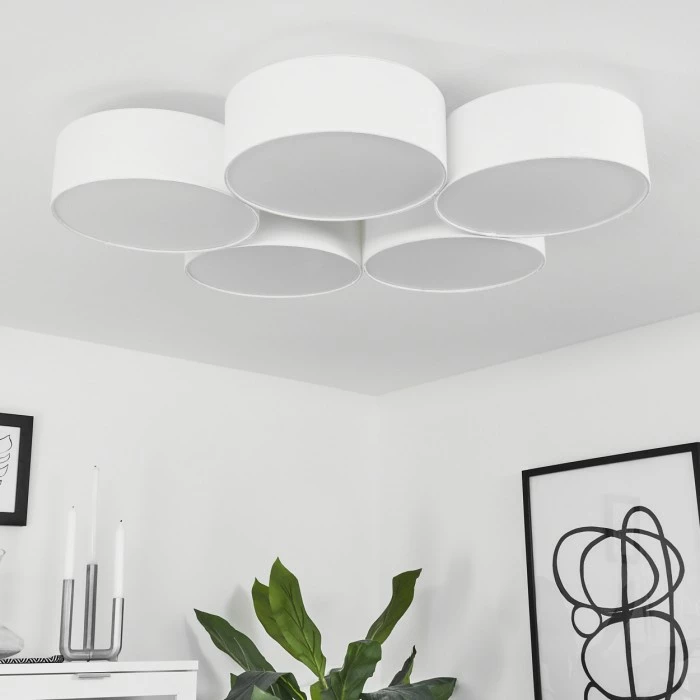 Hofstein Purus Deckenleuchte LED Weiß, 1-flammig 8 Hofstein Purus Deckenleuchte LED Weiß, 1-flammig – Bild 8