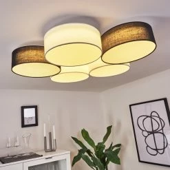 Hofstein Purus Deckenleuchte LED Schwarz, 1-flammig -LED Leuchten Verkäufe purus deckenleuchte h3445501 8