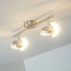 Hofstein Puslinch Deckenspot LED Nickel-Matt, 4-flammig -LED Leuchten Verkäufe puslinch deckenspot h3009864 12