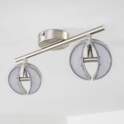 Hofstein Puslinch Deckenspot LED Nickel-Matt, 4-flammig -LED Leuchten Verkäufe puslinch deckenspot h3009864 13