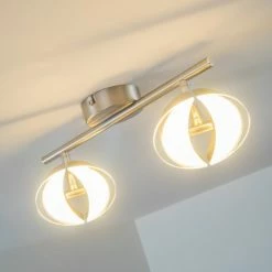 Hofstein Puslinch Deckenspot LED Nickel-Matt, 4-flammig -LED Leuchten Verkäufe puslinch deckenspot h3009864 2