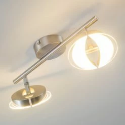 Hofstein Puslinch Deckenspot LED Nickel-Matt, 4-flammig -LED Leuchten Verkäufe puslinch deckenspot h3009864 8