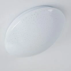 Hofstein Quebec Deckenleuchte LED Weiß, 1-flammig, Fernbedienung, Farbwechsler -LED Leuchten Verkäufe quebec deckenleuchte h000205 15